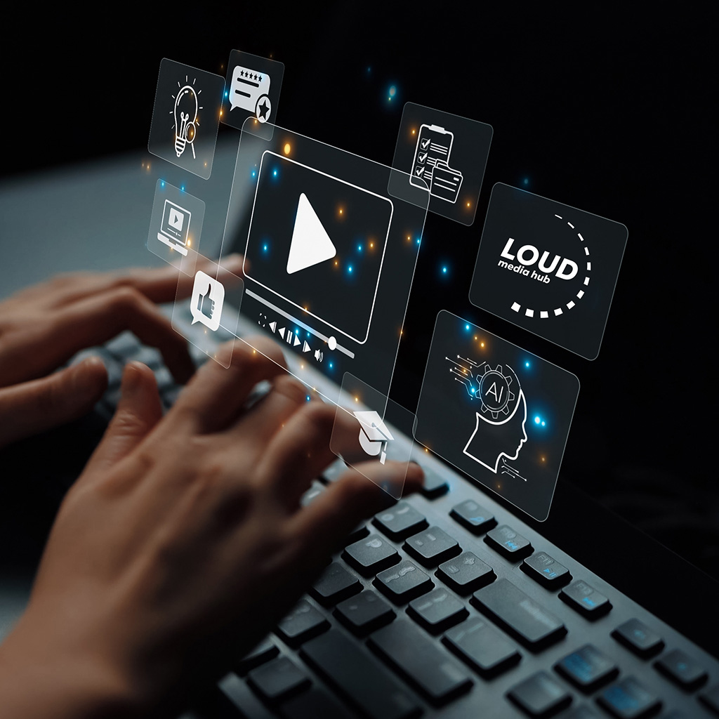 Loud Media Hub creative team showcase